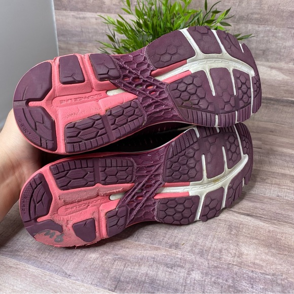 ASICS Gel- Kayano 25 - Plum & Pink Running Shoe - Size: 40.5 (9) RARE COLOR - Picture 3 of 12